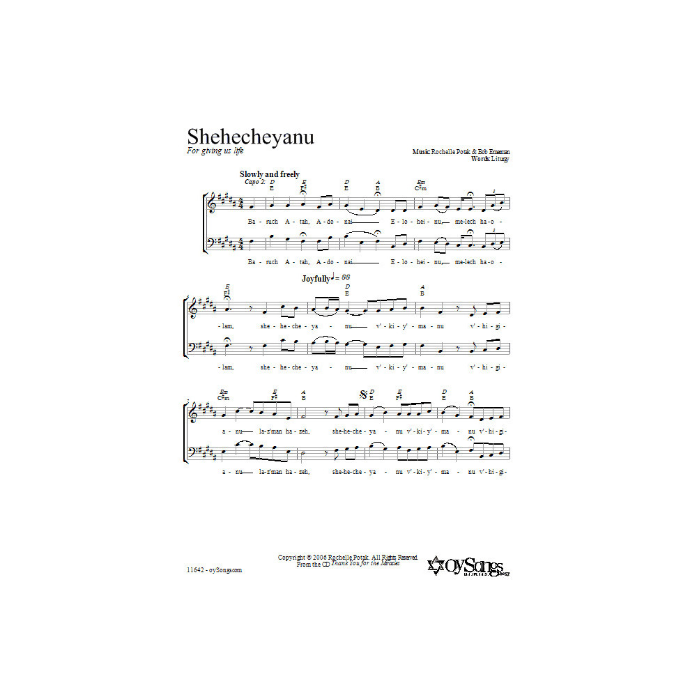 Shehecheyanu