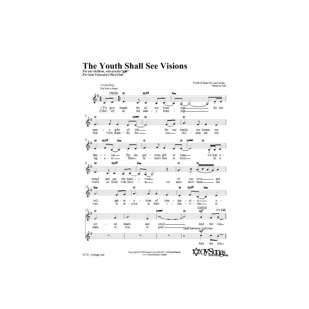 The Youth Shall See Visions