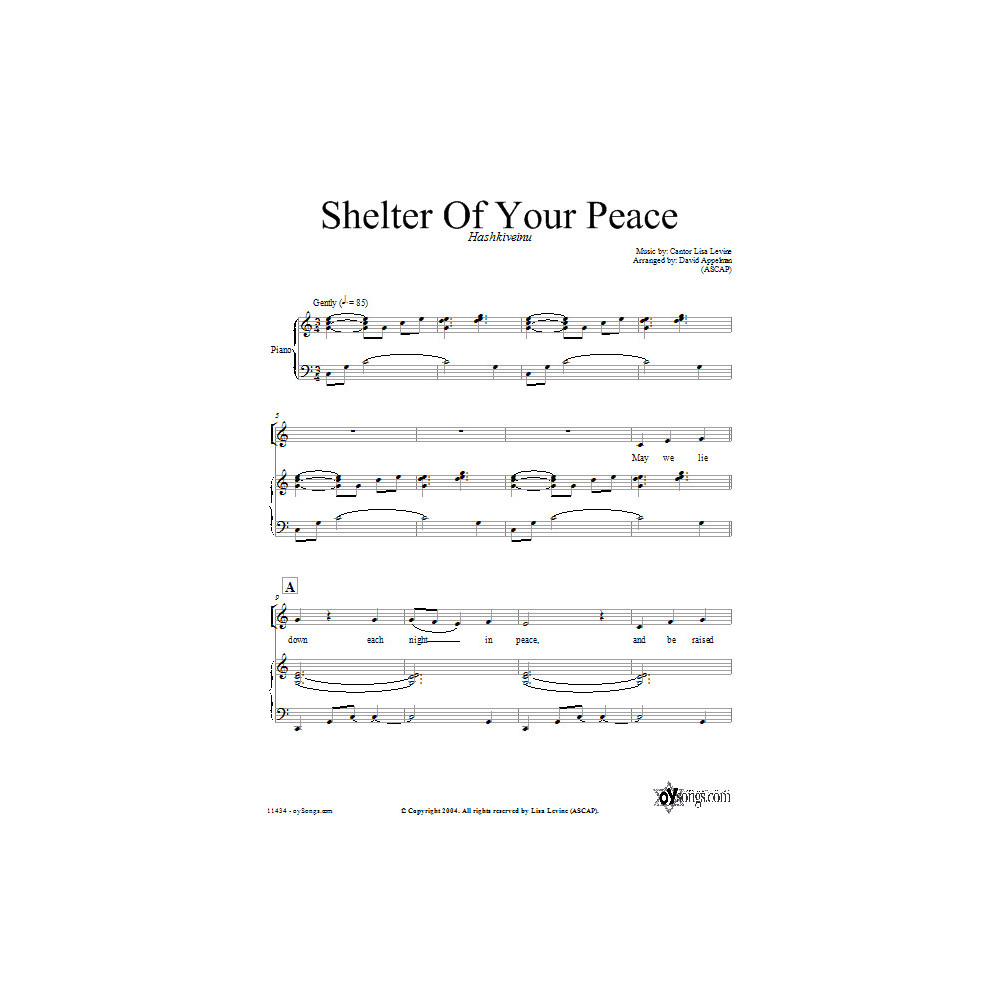 Shelter of Your Peace