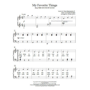 My Favorite Things