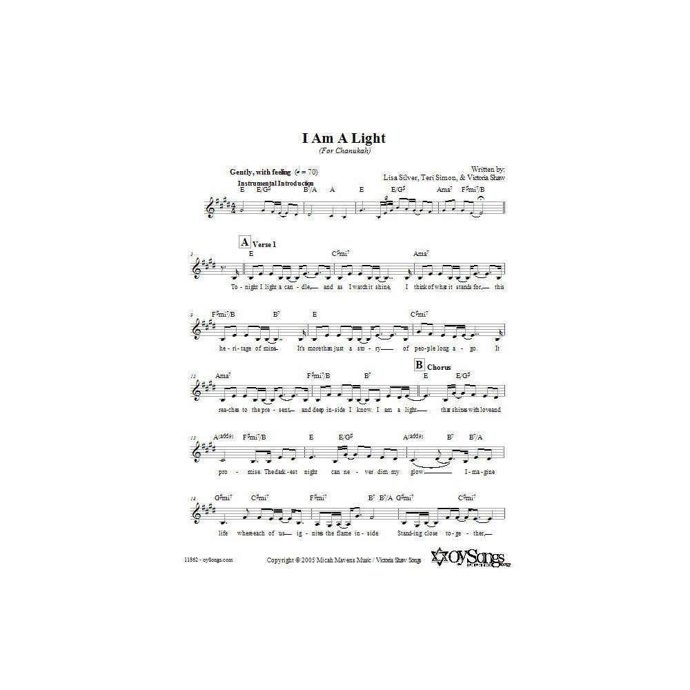 I Am A Light (Shoah Version)