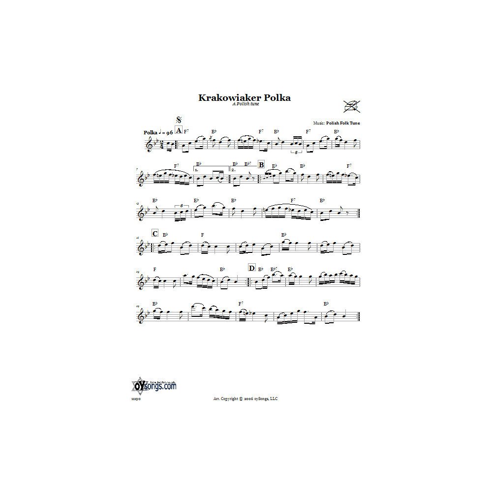 Krakowiaker Polka (A Polish Tune)