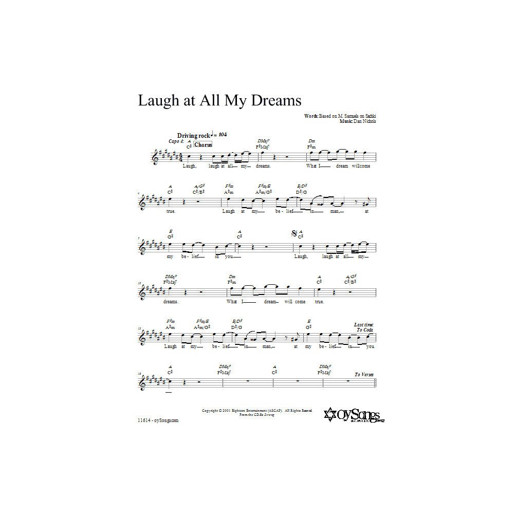 Laugh at All My Dreams