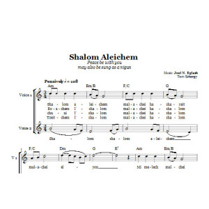 Shalom Aleichem (Peace Be With You)