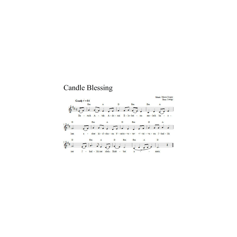 Candle Blessing