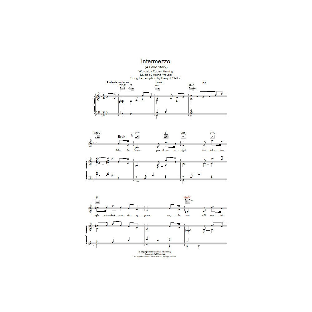 Intermezzo - A Love Story