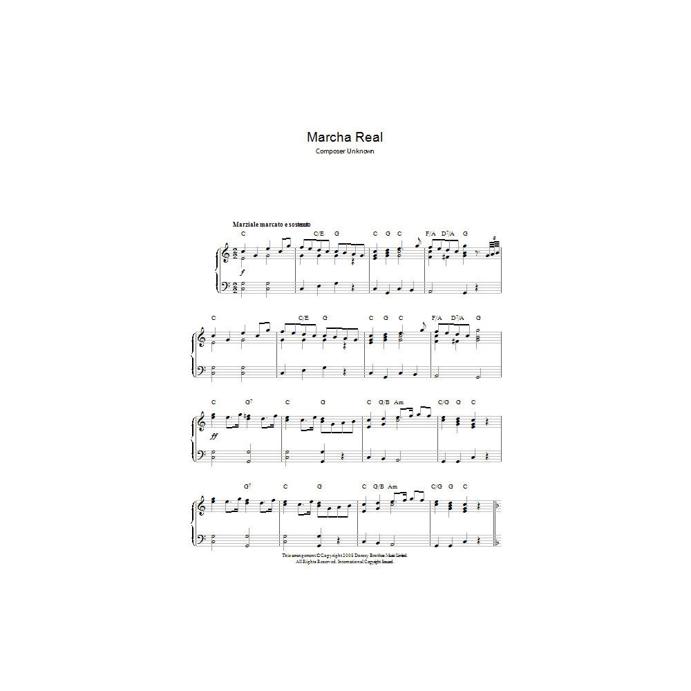Marcha Real (Spanish National Anthem)
