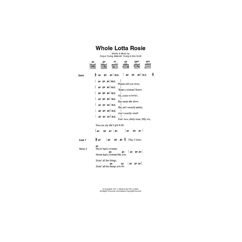 Whole Lotta Rosie