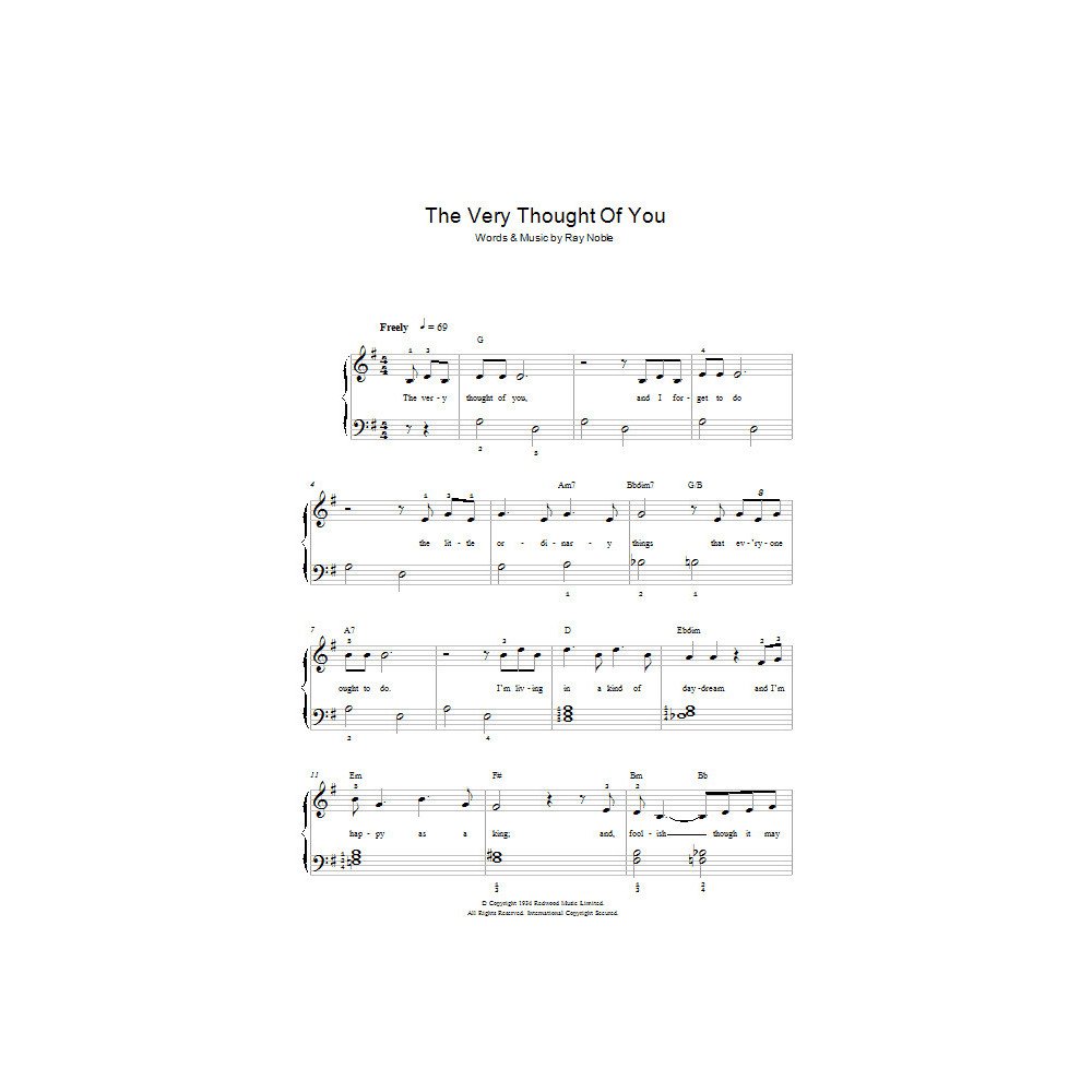 The Very Thought Of You