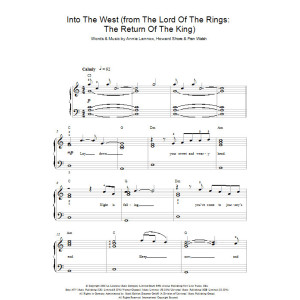 Into The West (from The Lord Of The Rings: The Return Of The King)