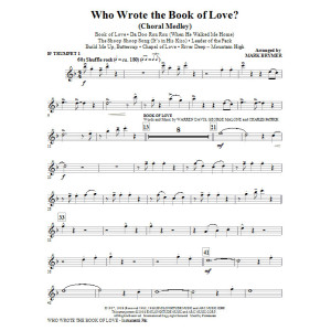 Wer hat das Buch der Liebe geschrieben? (Chor-Medley) - Trompete 1
