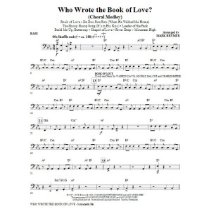 Wer Hat Das Buch Der Liebe Geschrieben? (Chorales Medley) - Bass