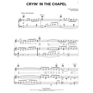 Crying In The Chapel