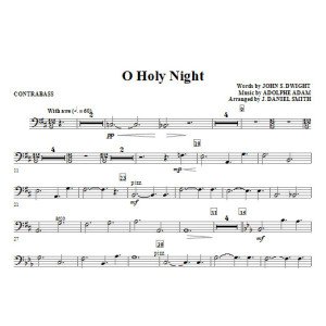 O Holy Night - String Bass