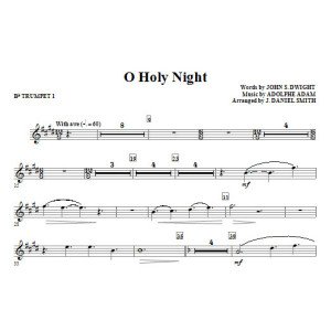 O Heilige Nacht - Bb Trompete 1