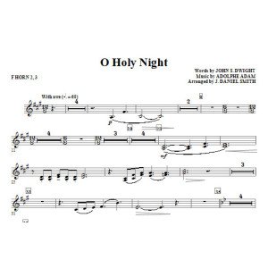 O Heilige Nacht - F Horn 2,3