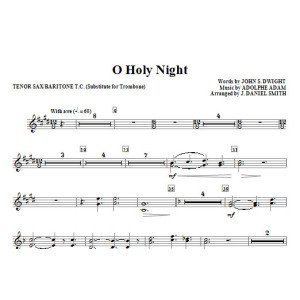 O Heiliger Nacht - Tenor Sax 1,2/Bariton TC 1,2
