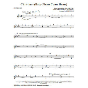 Weihnachten (Baby Please Come Home) - Synthesizer