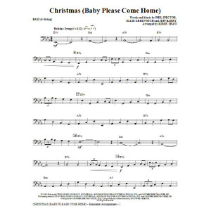 Christmas (Baby Please Come Home) - Bass