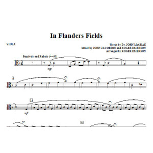 In Flanders Fields - Viola