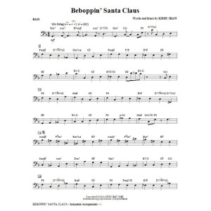 Beboppin' Santa Claus - Bass