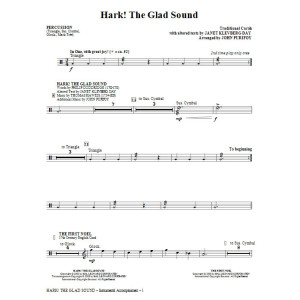 Hark! The Glad Sound (Medley) - Percussion