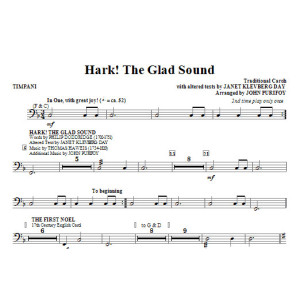 Hark! The Glad Sound (Medley) - Timpani