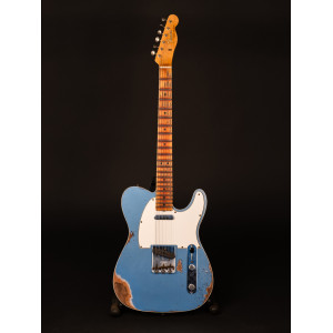Fender Custom Shop Telecaster Custom Heavy Relic Abgewitterter Lake Placid Blue