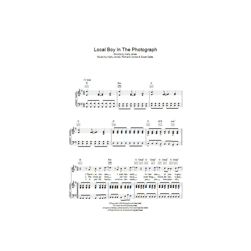 Local Boy In The Photograph