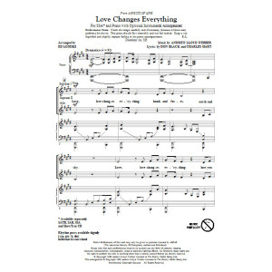 Love Changes Everything (from Aspects Of Love) (arr. Ed Lojeski)