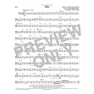 One (from A Chorus Line) - Bass