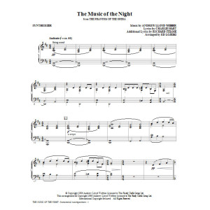 The Music Of The Night (from The Phantom Of The Opera) - Synthesizer