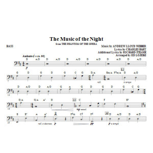 The Music Of The Night (from The Phantom Of The Opera) - Bass