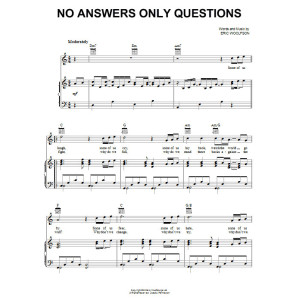 No Answers Only Questions