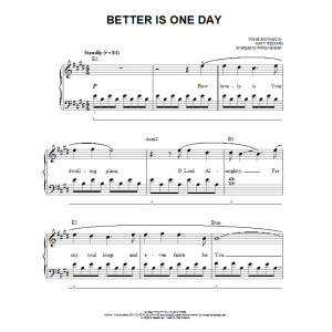 Better Is One Day (arr. Phillip Keveren)