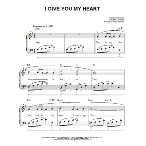 Ich gebe dir mein Herz (arr. Phillip Keveren)