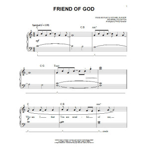 Friend Of God (arr. Phillip Keveren)