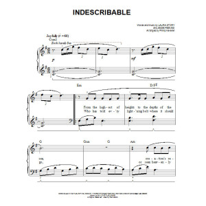 Indescribable (arr. Phillip Keveren)