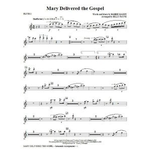 Mary delivered the Gospel - Flöte 1