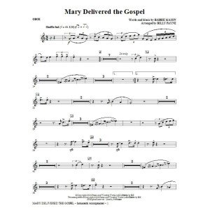 Mary Delivered The Gospel - Oboe