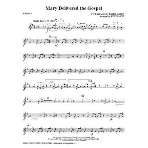 Mary Delivered The Gospel - Bb Trumpet 1