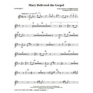 Mary Delivered The Gospel - Bb Trumpet 3