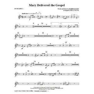 Mary Delivered The Gospel - F Horn 1