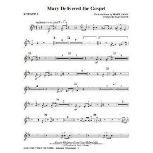Mary Delivered The Gospel - F Horn 2