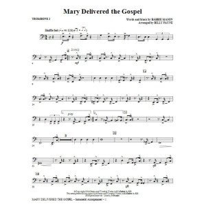 Mary Deliverte das Evangelium - Posaune 3