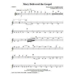 Mary Delivered The Gospel - Violine 1