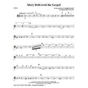 Mary brachte das Evangelium - Viola