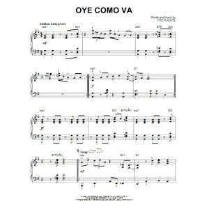 Oye Como Va [Jazz version] (arr. Brent Edstrom)