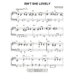 Isn't She Lovely [Jazz version] (arr. Brent Edstrom)