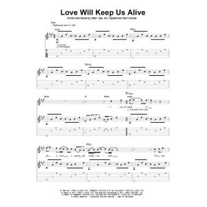 Love Will Keep Us Alive